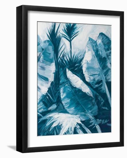 Blue Palms II-Suzanne Wilkins-Framed Art Print
