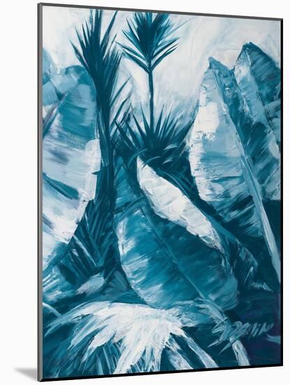 Blue Palms II-Suzanne Wilkins-Mounted Art Print
