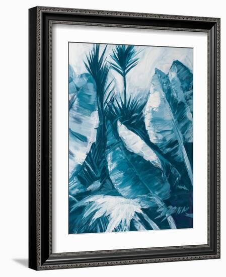 Blue Palms II-Suzanne Wilkins-Framed Art Print