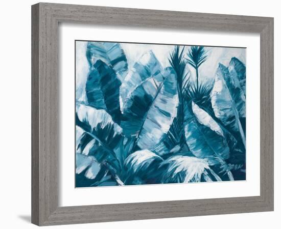 Blue Palms III-Suzanne Wilkins-Framed Art Print