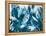 Blue Palms III-Suzanne Wilkins-Framed Stretched Canvas