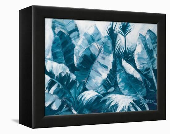 Blue Palms III-Suzanne Wilkins-Framed Stretched Canvas