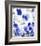 Blue Pansies I-Tim OToole-Framed Art Print