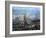 Blue Paris-Mark Lague-Framed Art Print