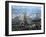 Blue Paris-Mark Lague-Framed Art Print