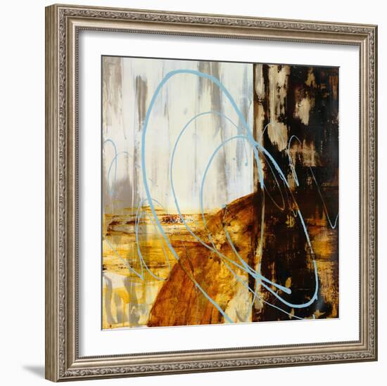 Blue Parkway II-Bridges-Framed Giclee Print