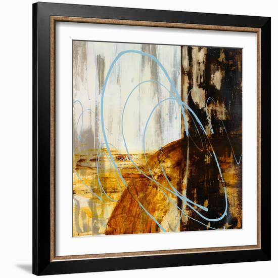 Blue Parkway II-Bridges-Framed Giclee Print