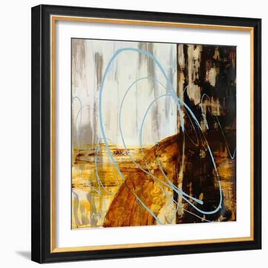 Blue Parkway II-Bridges-Framed Giclee Print