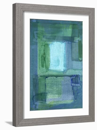 Blue Patch I-Charles McMullen-Framed Art Print