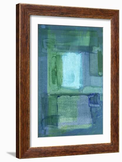 Blue Patch I-Charles McMullen-Framed Art Print