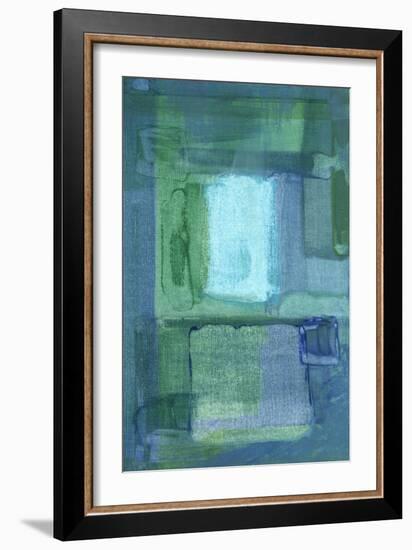 Blue Patch I-Charles McMullen-Framed Art Print