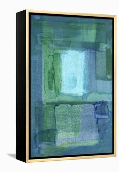 Blue Patch I-Charles McMullen-Framed Stretched Canvas