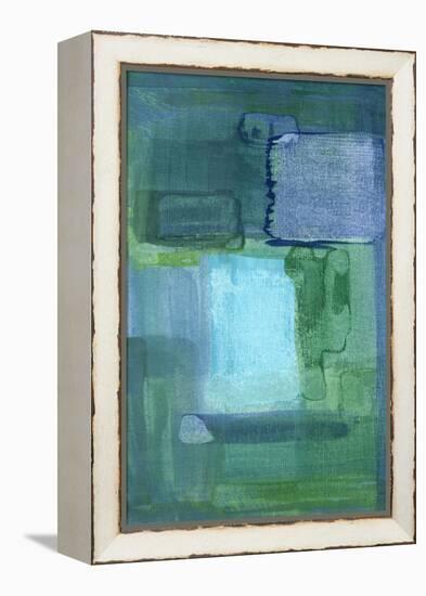 Blue Patch II-Charles McMullen-Framed Stretched Canvas