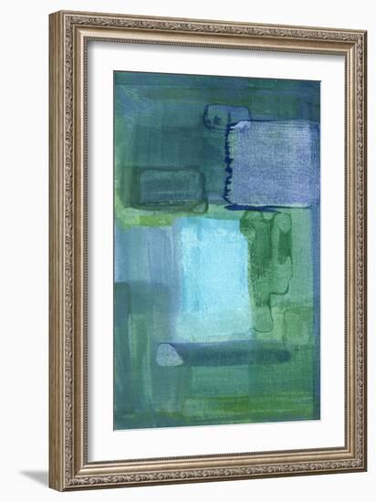 Blue Patch II-Charles McMullen-Framed Art Print