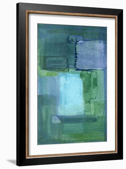 Blue Patch II-Charles McMullen-Framed Art Print