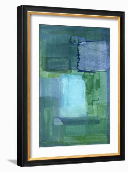 Blue Patch II-Charles McMullen-Framed Art Print