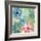 Blue Peach Floral I-Gayle Kabaker-Framed Giclee Print