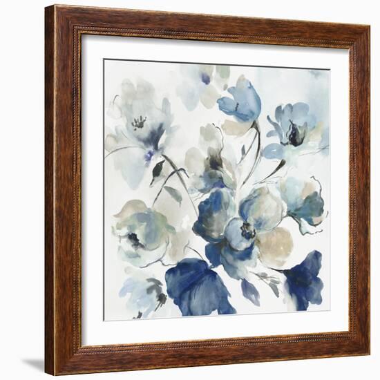 Blue Pedals-Asia Jensen-Framed Art Print