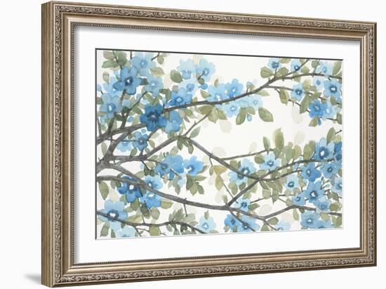 Blue Petals-Norman Wyatt Jr.-Framed Art Print