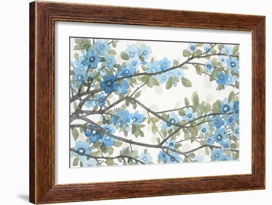 Blue Petals-Norman Wyatt Jr.-Framed Art Print