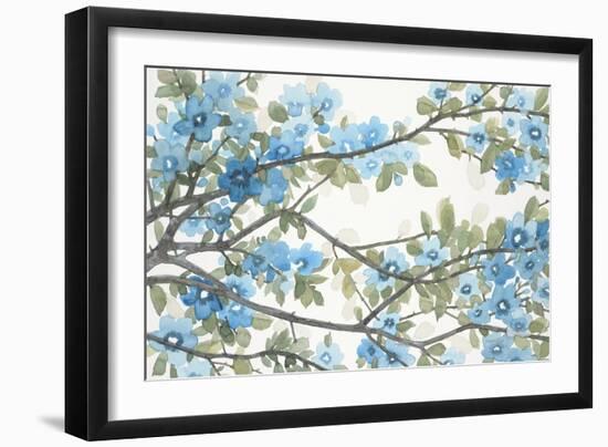 Blue Petals-Norman Wyatt Jr.-Framed Art Print