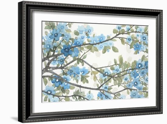 Blue Petals-Norman Wyatt Jr.-Framed Art Print