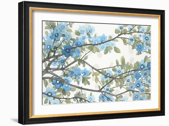 Blue Petals-Norman Wyatt Jr.-Framed Art Print