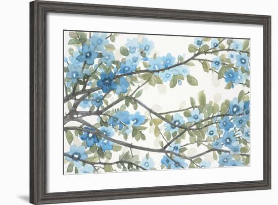 Blue Petals-Norman Wyatt Jr.-Framed Art Print