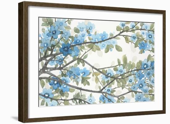 Blue Petals-Norman Wyatt Jr.-Framed Art Print