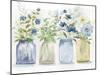 Blue Pickings-null-Mounted Art Print