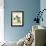 Blue Pigeons-Bairei Kono-Framed Giclee Print displayed on a wall