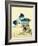 Blue Pigeons-Bairei Kono-Framed Giclee Print