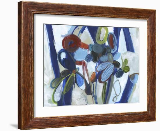 Blue Plants-Smith Haynes-Framed Art Print