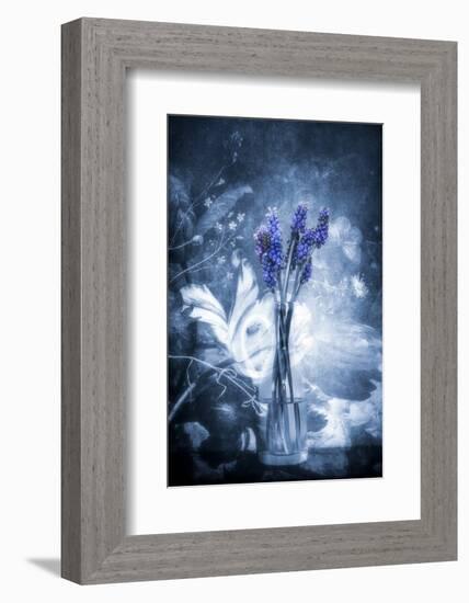 Blue Poetry-Philippe Sainte-Laudy-Framed Photographic Print