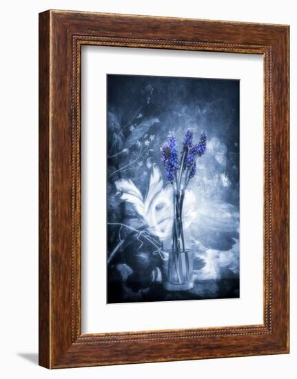 Blue Poetry-Philippe Sainte-Laudy-Framed Photographic Print