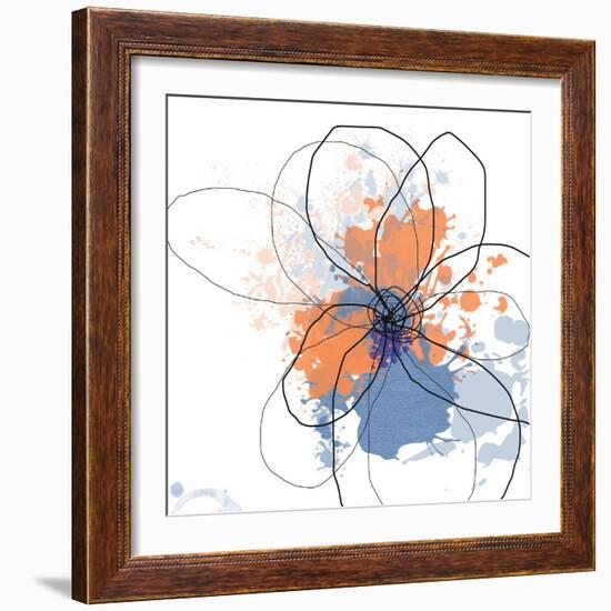 Blue Pop-Jan Weiss-Framed Art Print