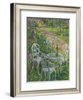 Blue Poppies-Susan Ryder-Framed Giclee Print