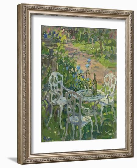 Blue Poppies-Susan Ryder-Framed Giclee Print