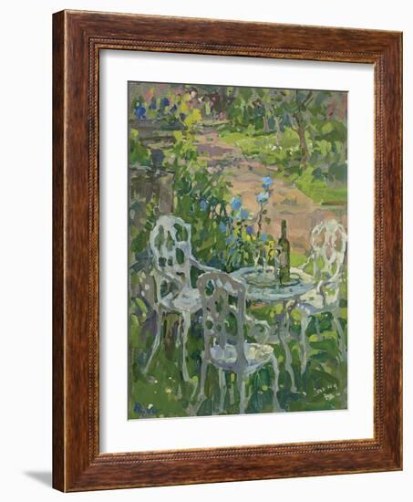 Blue Poppies-Susan Ryder-Framed Giclee Print