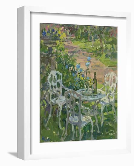 Blue Poppies-Susan Ryder-Framed Giclee Print