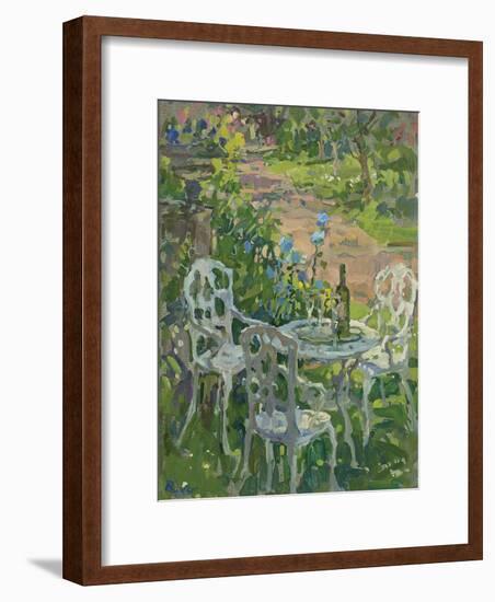 Blue Poppies-Susan Ryder-Framed Giclee Print
