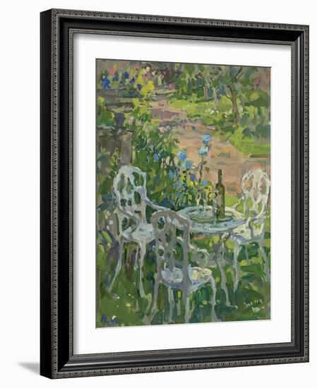 Blue Poppies-Susan Ryder-Framed Giclee Print