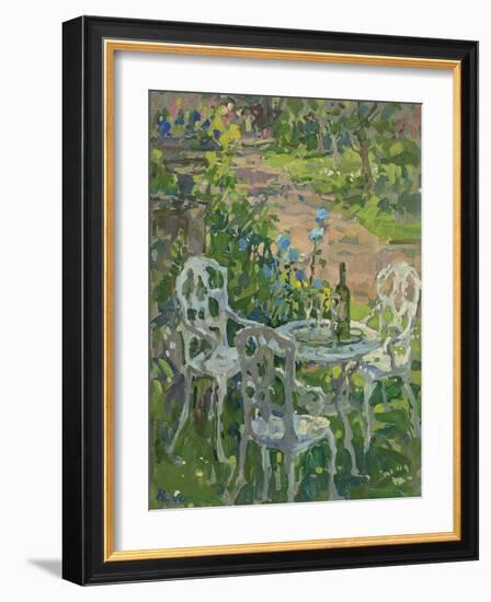 Blue Poppies-Susan Ryder-Framed Giclee Print