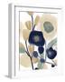 Blue Poppy Cascade I-June Vess-Framed Art Print