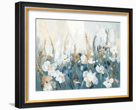 Blue Poppy Field-Allison Pearce-Framed Art Print