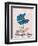 Blue Poppy-Cody Alice Moore-Framed Art Print