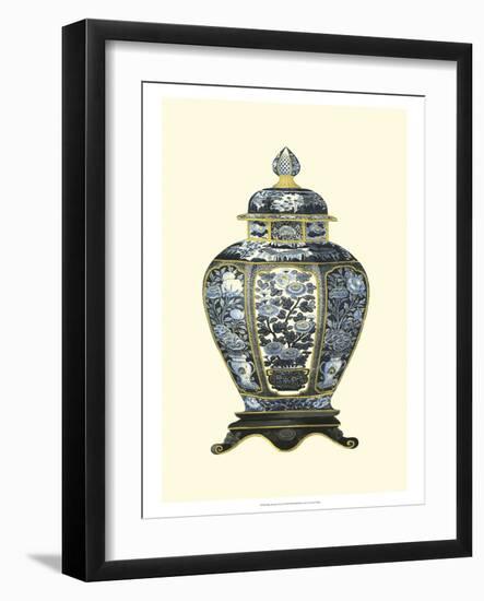 Blue Porcelain Vase I-Vision Studio-Framed Art Print