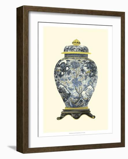 Blue Porcelain Vase II-Vision Studio-Framed Art Print