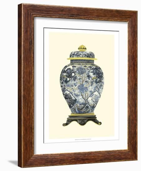 Blue Porcelain Vase II-Vision Studio-Framed Art Print