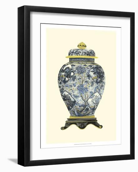 Blue Porcelain Vase II-Vision Studio-Framed Art Print